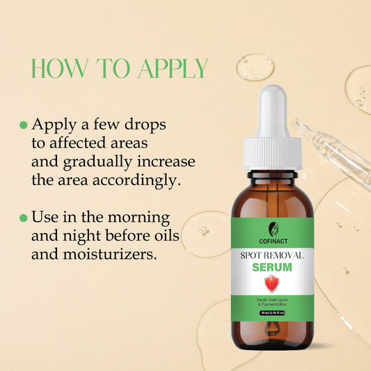 Spot Removal Serum for Dark Spots, Acne Marks & Pigmentation | Brightening & Even Skin Tone | Lightweight & Fast Absorbing